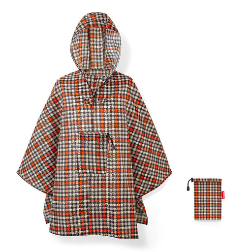 Mini Maxi Poncho Glencheck Red