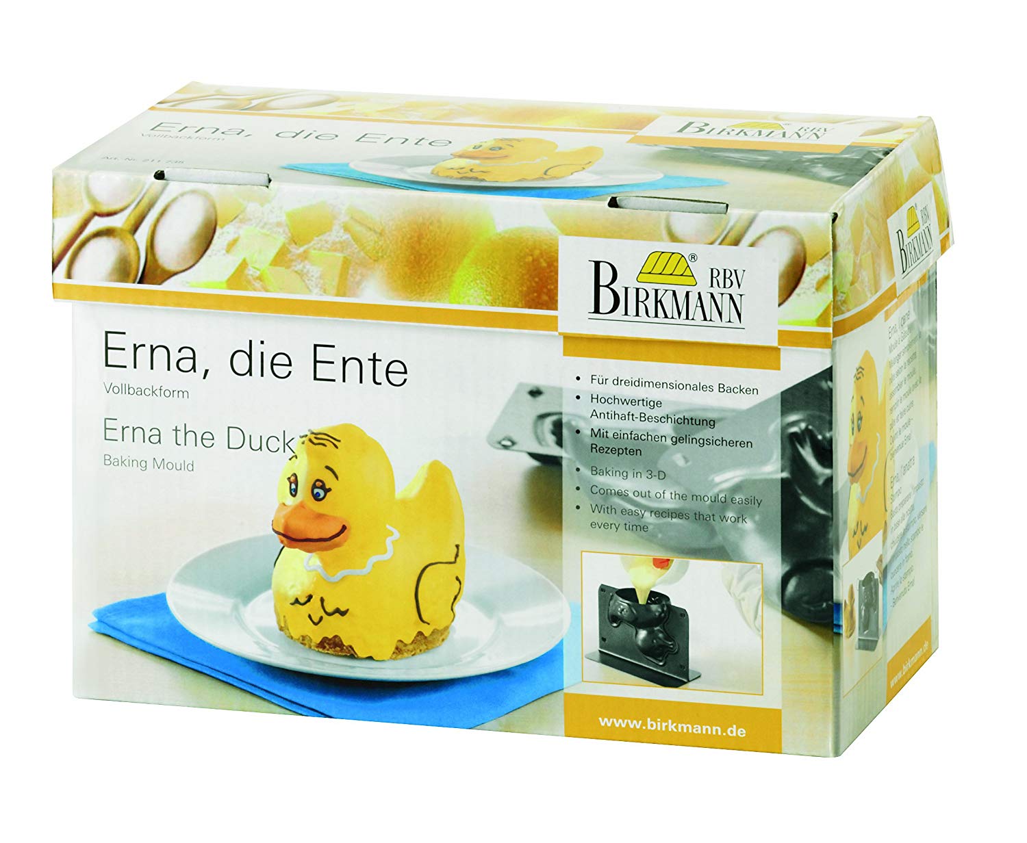 Birkmann 3D Baking Mould, “Erna the Duck”