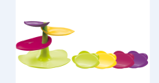 Zak! Sweet Cake Stand, 9-Pc Set, Flora