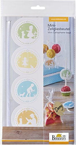 Birkmann Mini Cellophane Bag, Vintage Memories (8-Pcs)