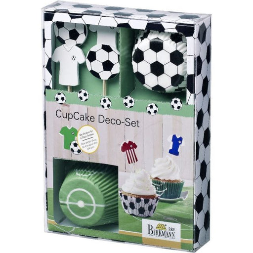 Birkmann Cupcake Deco Set, Kickoff (36-Pcs)