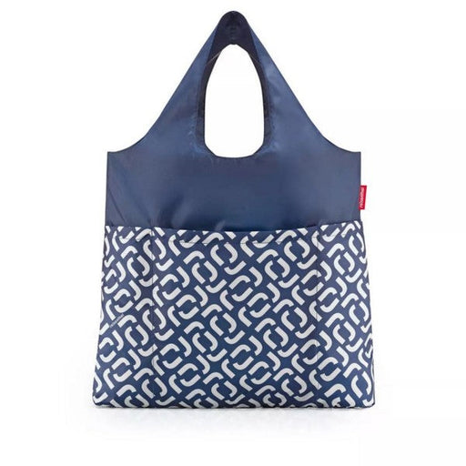 Mini Maxi Shopper Plus Signature Navy