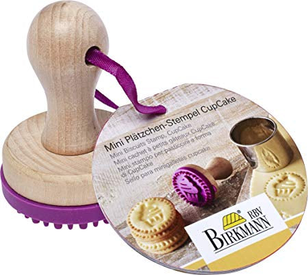 Birkmann Mini Cookie Stamp, Cupcake