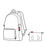 Mini Maxi Rucksack Diamonds Rouge