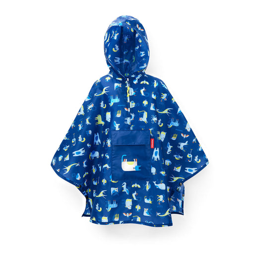 Mini Maxi Poncho M Kids ABC Friends Blue