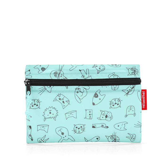 Mini Maxi Dufflebag S Kids Cats & Dogs Mint